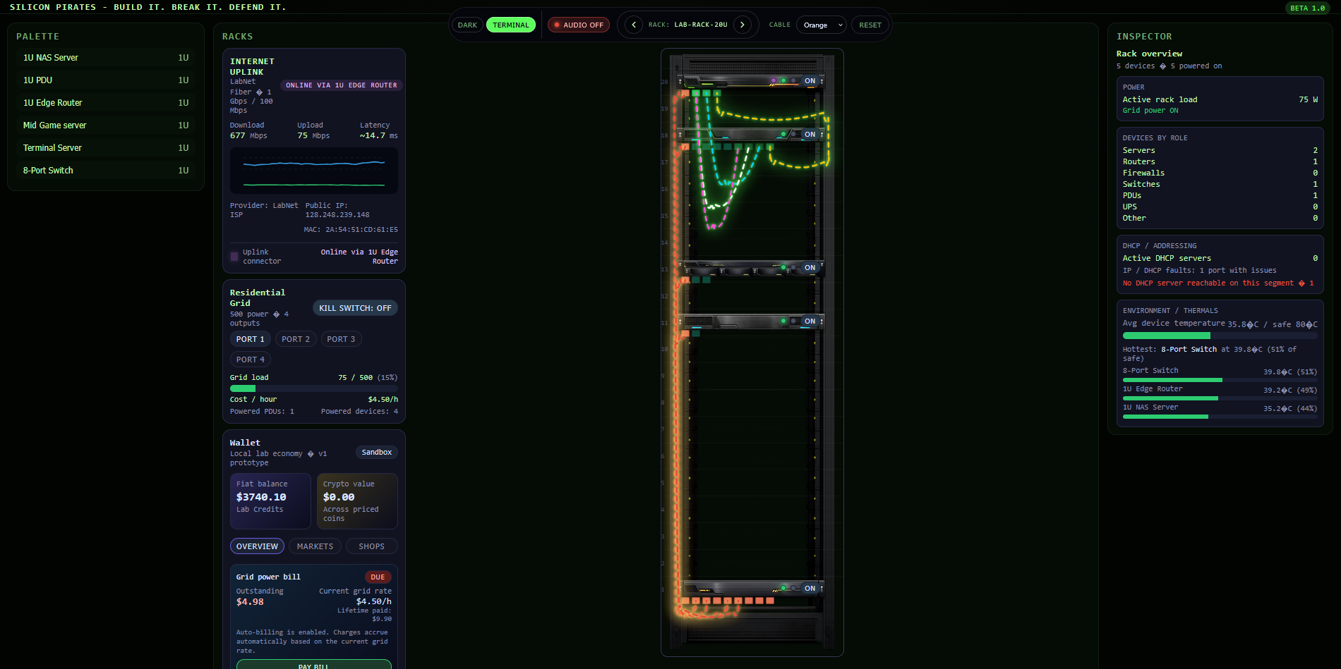 Networking and DHCP configuration